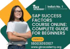 SAP SuccessFactors Course Online: Complete Guide for Beginners