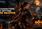 AI Characters Are Becoming More Reactive: Bring Game Characters to Life with 50% OFF