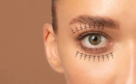 Can Blepharoplasty remove excess upper eyelid skin