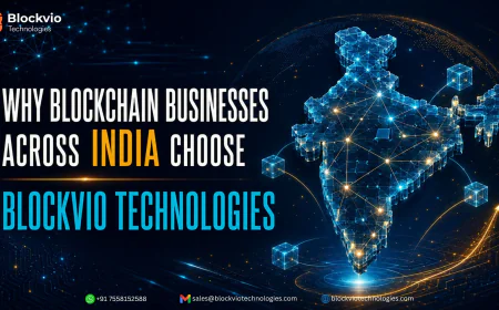 Why Blockchain Businesses Across India Choose Blockvio Technologies