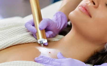How Are Facial Moles Evaluated Before Removal?