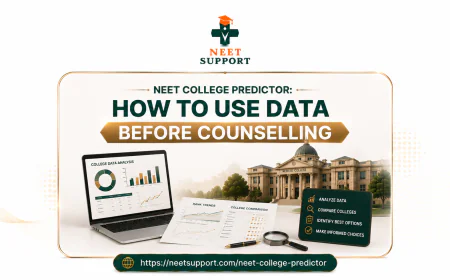 NEET College Predictor: How to Use Data Before Counselling | NEET Support