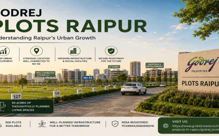 Godrej Plots Raipur: Understanding Raipur’s Urban Growth
