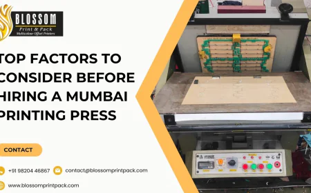 Top Factors to Consider Before Hiring a Mumbai Printing Press