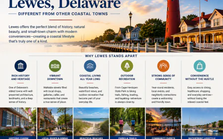 What Makes Lewes Delaware Different From Other Coastal Towns