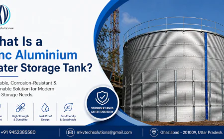 What Is a Zinc Aluminium Water Storage Tank?