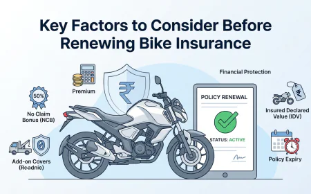 Key Factors to Consider Before Renewing Bike Insurance
