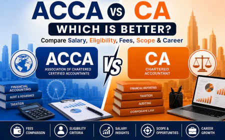 ACCA vs CA: Which Is Better? Compare Salary, Fees, Scope & Career
