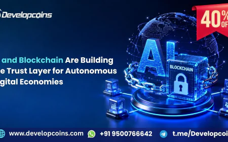 AI and Blockchain Are Building the Trust Layer for Autonomous Digital Economies