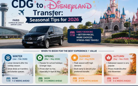 Best Time to Book Your CDG to Disneyland Transfer