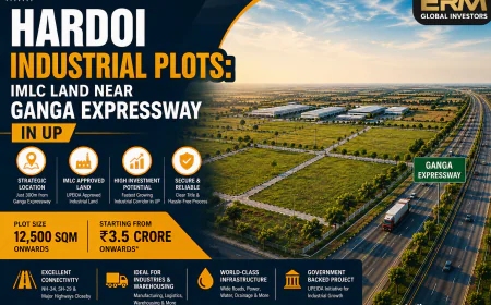 Hardoi Industrial Plots: IMLC Land Near Ganga Expressway in UP