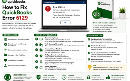 Fix QuickBooks Error Code 6129, 0 Like a Pro {SOLVED}