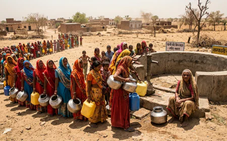 Understanding the Water Crisis in India: Causes, Impact, and the Way Forward