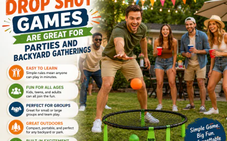 Why Drop Shot Games Are Great for Parties and Backyard Gatherings