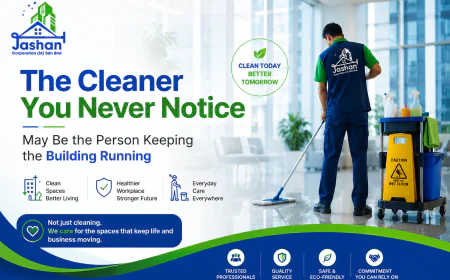The Cleaner You Never Notice May Be the Person Keeping the Building Running