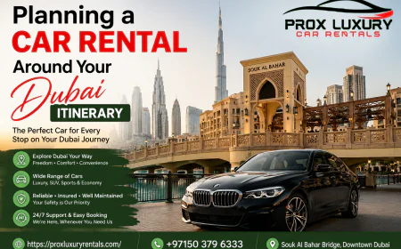 Planning a Car Rental Around Your Dubai Itinerary