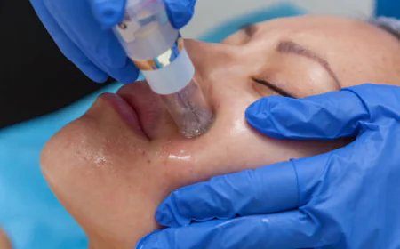 How does Microneedling treatment minimize visible pores?