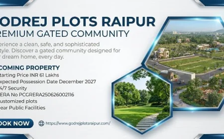Godrej Plots Raipur: Best Luxury Living Real Estate Bet