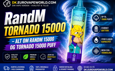 RandM Tornado 15000 – Alt om RandM 15000 og Tornado 15000 Puff