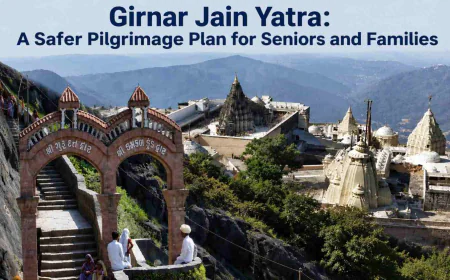Girnar jain yatra: A Safer Pilgrimage Plan for Seniors and Families