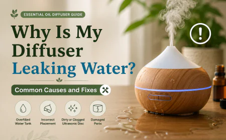 Why Is My Diffuser Leaking Water? Common Causes and Fixes