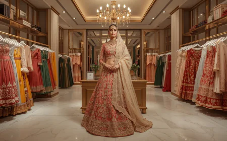 Seema Gujral Bridal Lehenga Luxury Wedding Style