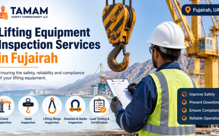 Lifting Equipment Inspection Services in Fujairah | Tamam Safety