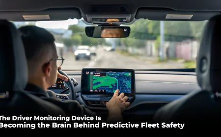 The Driver Monitoring Device Is Becoming the Brain Behind Predictive Fleet Safety