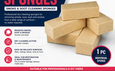 Soot and Smoke Damage: How Specialist Sponges Can Help Clean Delicate Surfaces