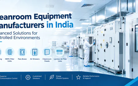 Cleanroom Equipment Manufacturers in India: Supporting Controlled Environments