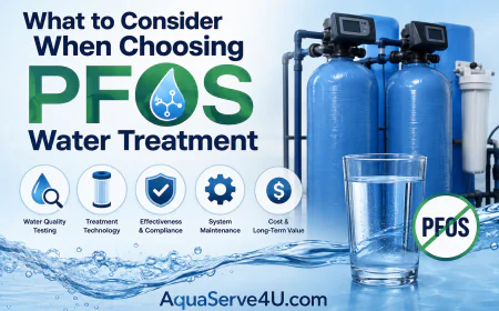 What to Consider When Choosing PFOS Water Treatment | Accurate Aqua Serve
