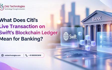 What Does Citi's Live Transaction on Swift's Blockchain Ledger Mean for Banking?