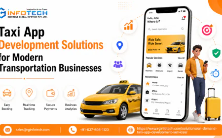 On-Demand Taxi Booking App Development Services for Ride-Hailing Businesses
