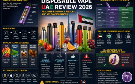 Disposable Vape UAE Review 2026: Real User Experience, Flavors, and Key Considerations