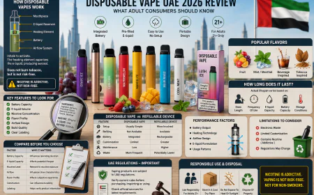 Disposable Vape UAE 2026 Review: What Adult Consumers Should Know