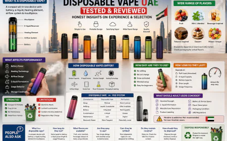 Disposable Vape UAE Review: Real User Experience, Flavors, and Key Considerations