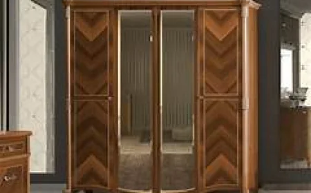 Elegant Storage Solutions with Veneer Wardrobe Doors