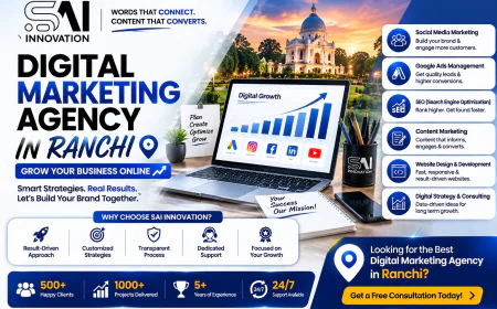 Stop Searching "Digital Marketing Agency in Ranchi" — San Innovation in Ranchi Is Your Answer