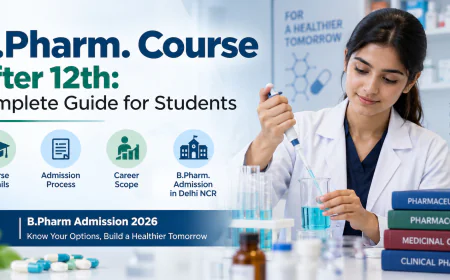 B.Pharm. Course After 12th: Complete Guide for Students