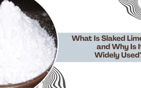 What Is Slaked Lime and Why Is It Widely Used?
