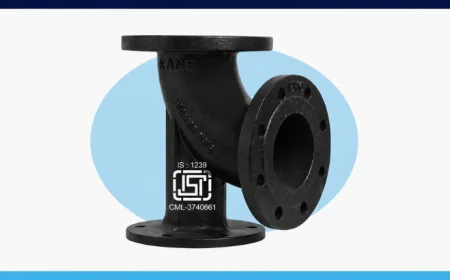 Ductile Iron Double Flange Duckfoot Bend Manufacturer and Exporter