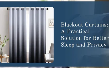 Blackout Curtains: A Practical Solution for Better Sleep and Privacy