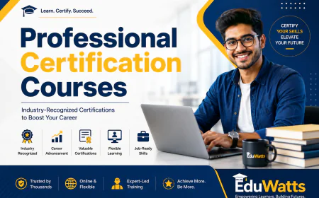 Join the Best Professional Certification Courses for Career Success