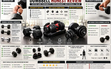Dumbbell Honest Review: Tested Grip, Durability, Performance, and Overall Value