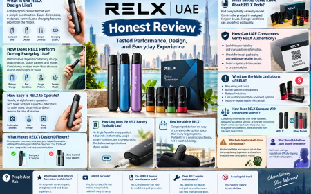 RELX UAE Honest Review: Tested Performance, Design, and Everyday Experience