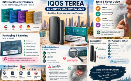 IQOS TEREA by Country UAE Review: Real User Experience Across Variants
