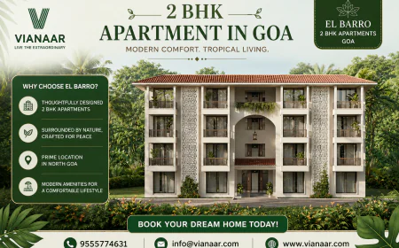 Luxury 2 & 3 BHK Apartments for Sale in Mandrem, Goa | Vianaar
