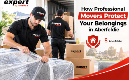 How Professional Movers Protect Your Belongings in Aberfeldie