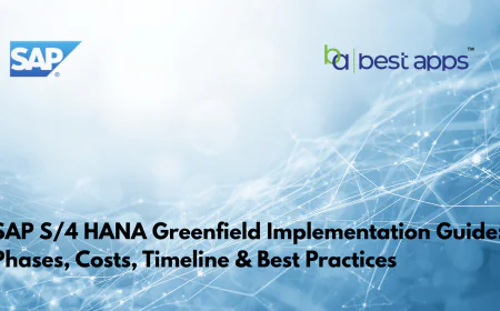 SAP S/4HANA Greenfield Implementation Guide: Phases, Costs, Timeline & Best Practices