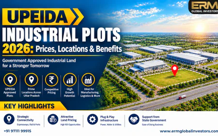 UPEIDA Industrial Plots 2026: Prices, Locations & Benefits